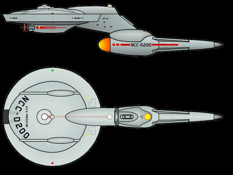USS Predator starship design