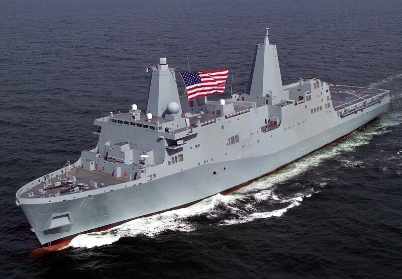 USS San Antonio naval ship