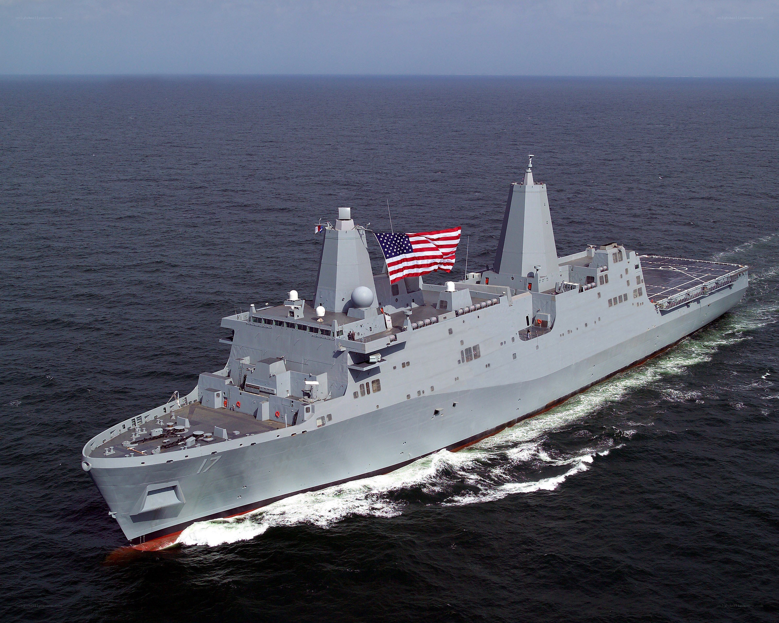 USS San Antonio naval ship