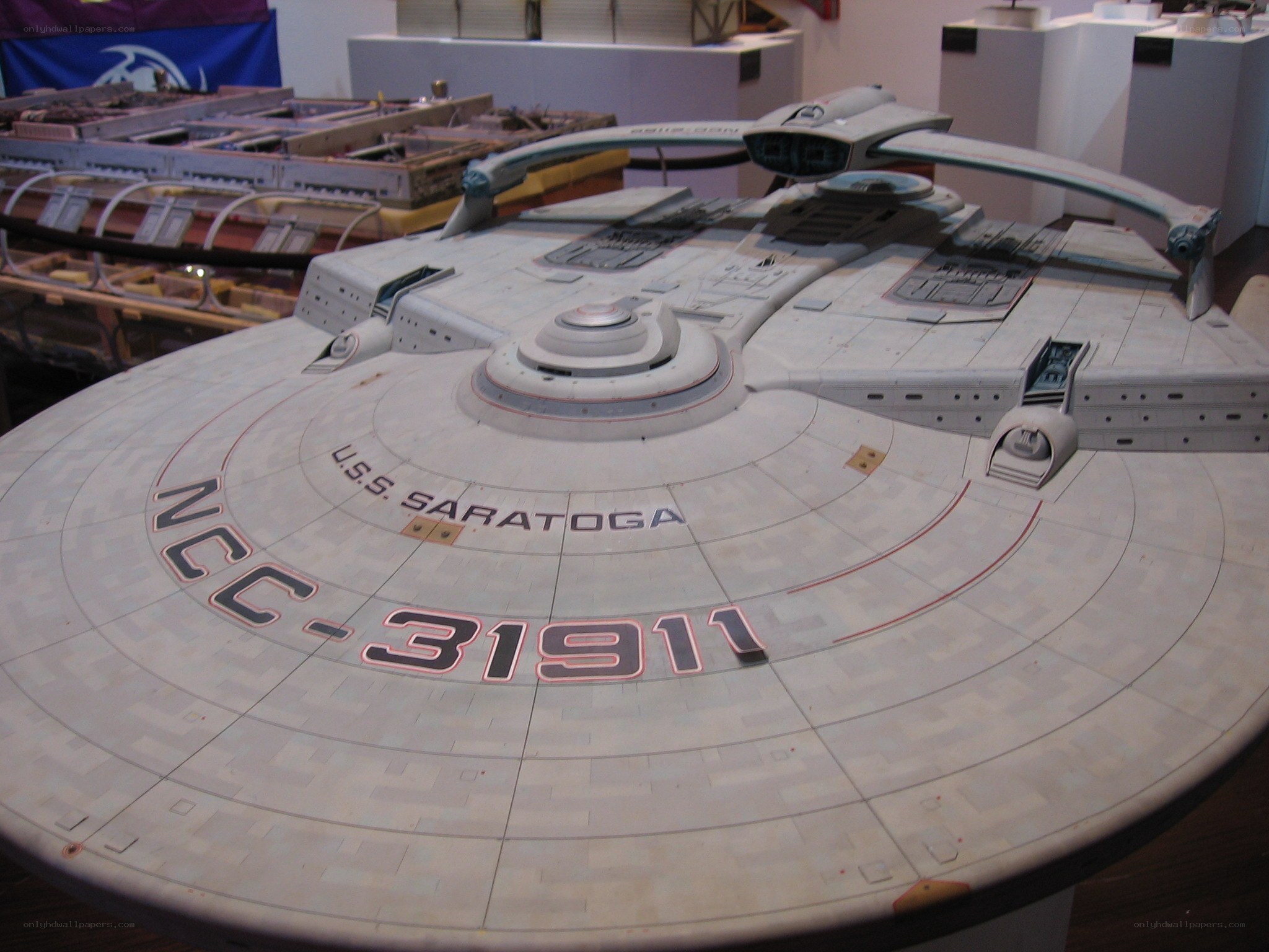 USS Saratoga model