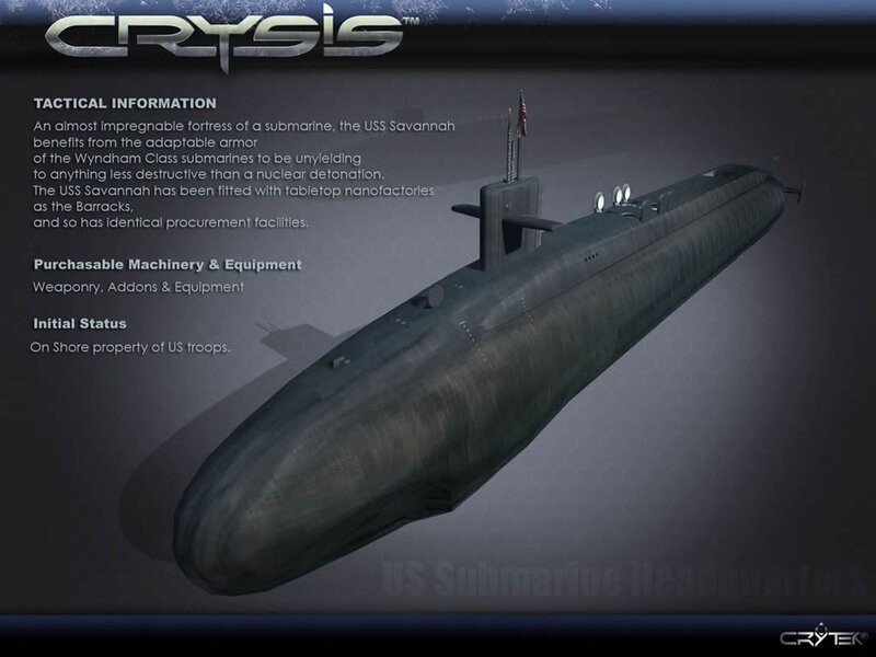 USS Savannah Submarine — Gray