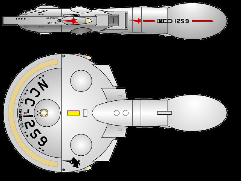 USS Swordfish starship design