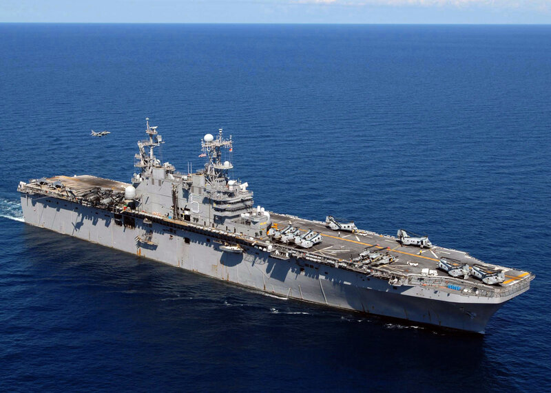 USS Tarawa Amphibious Assault Ship — Gray