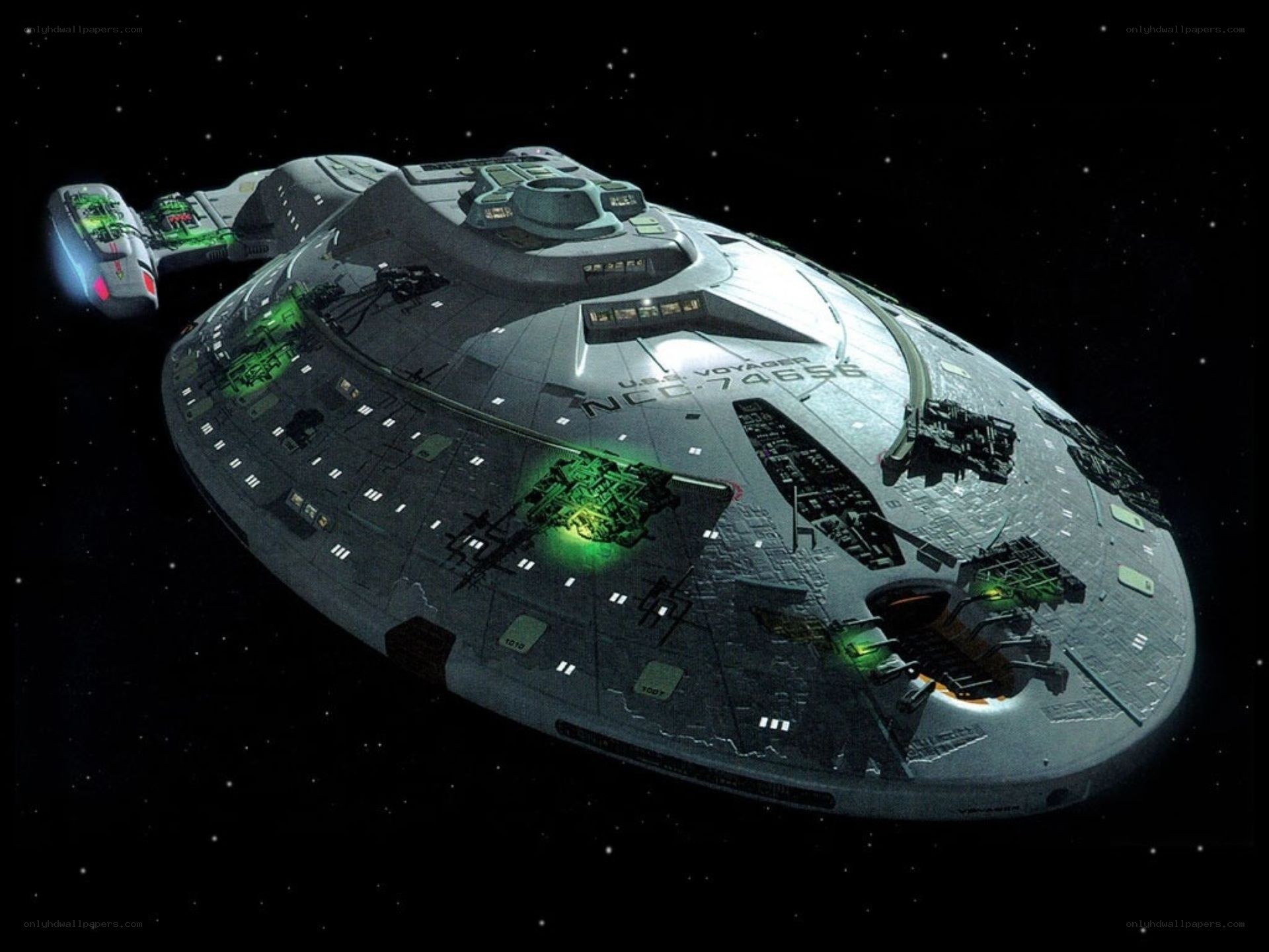 USS Voyager starship