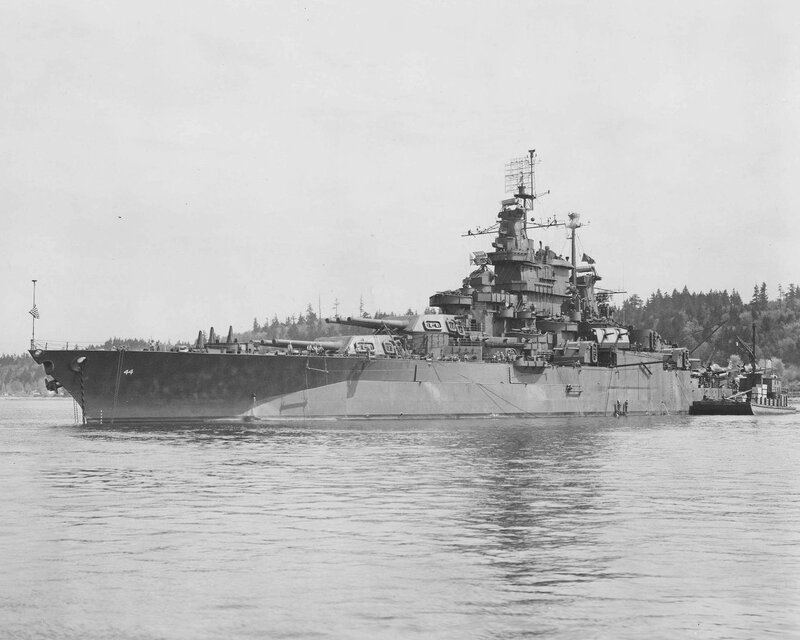 USS Washington battleship