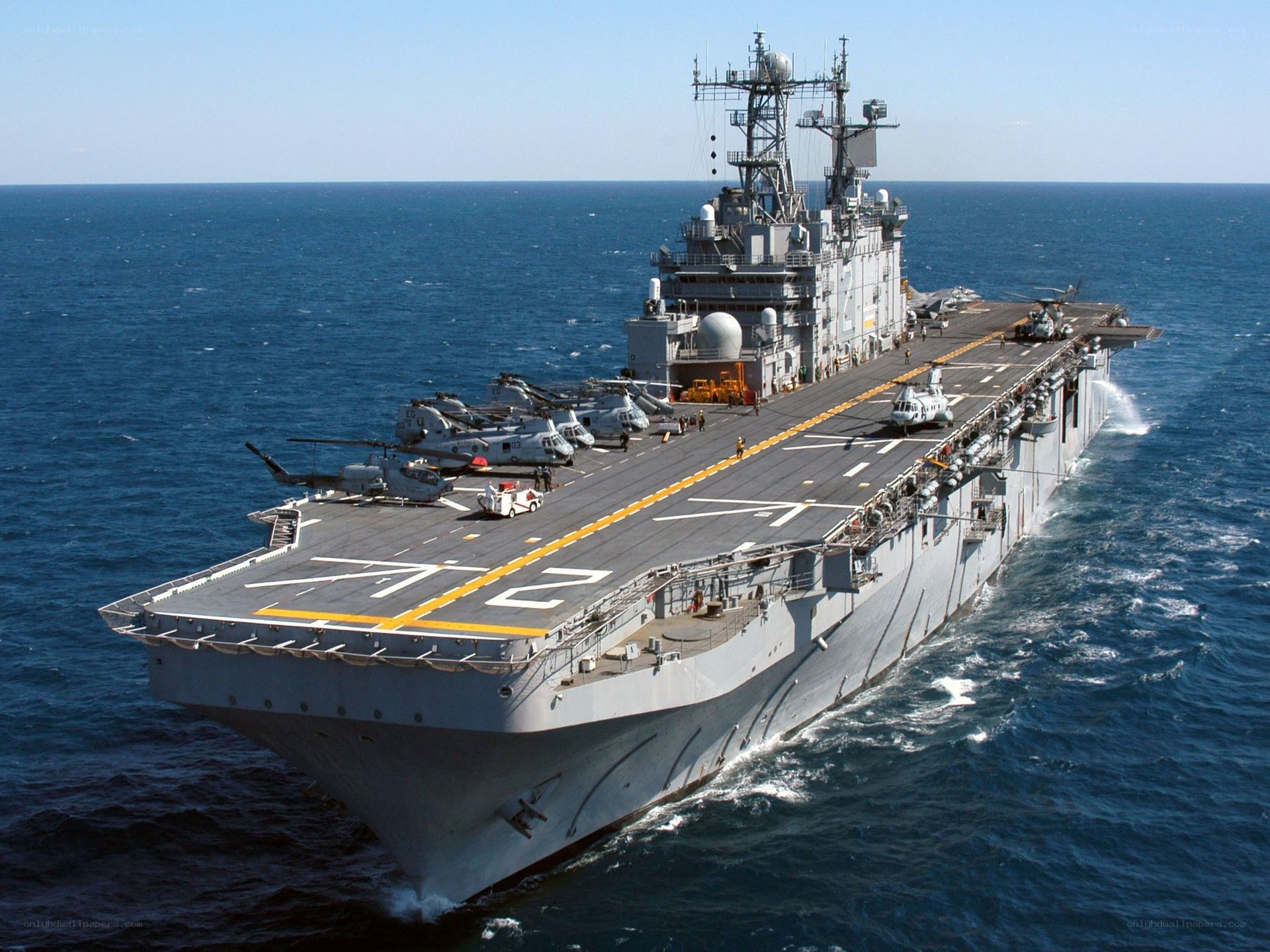 USS Wasp amphibious assault ship