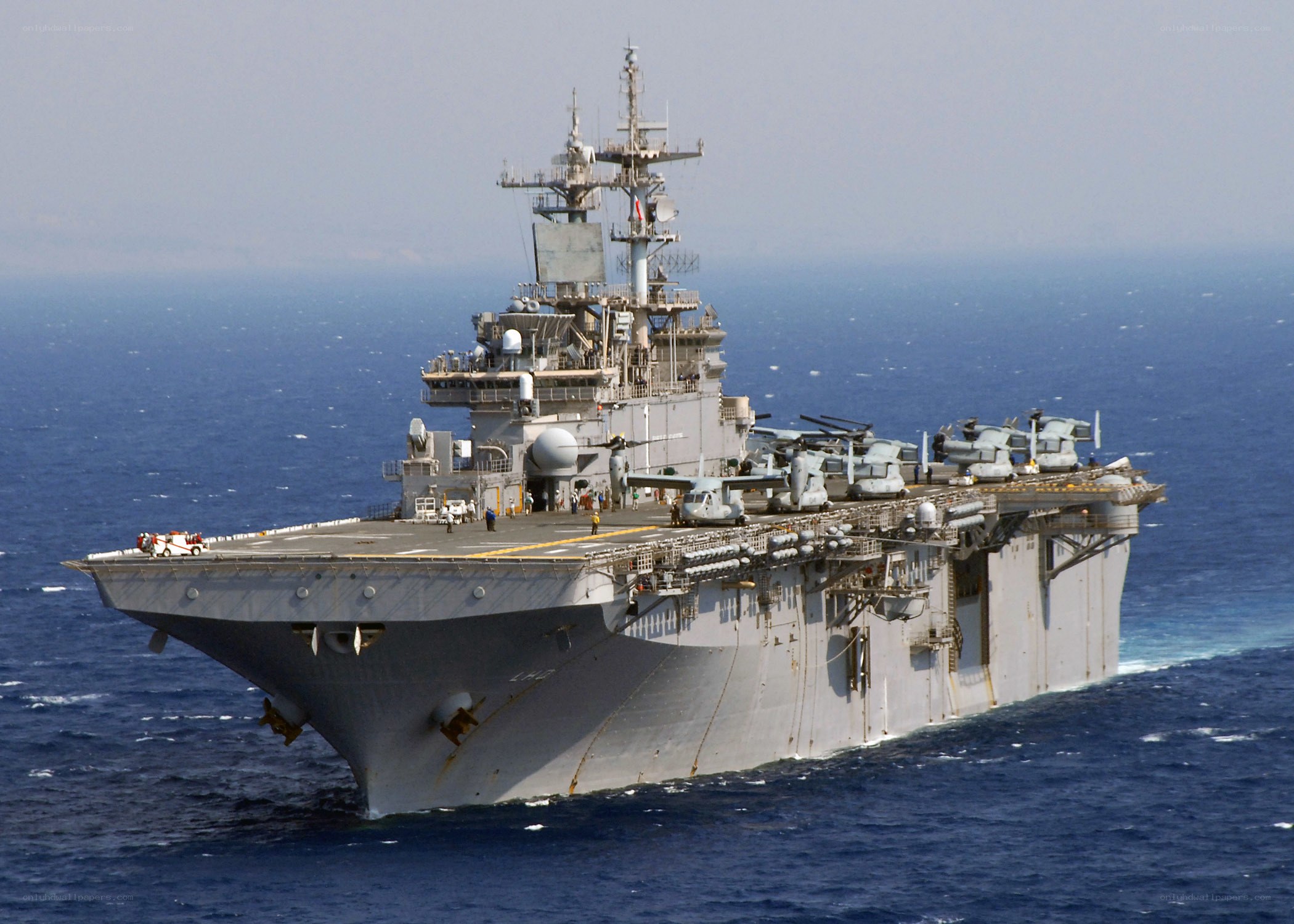 USS Wasp amphibious assault ship