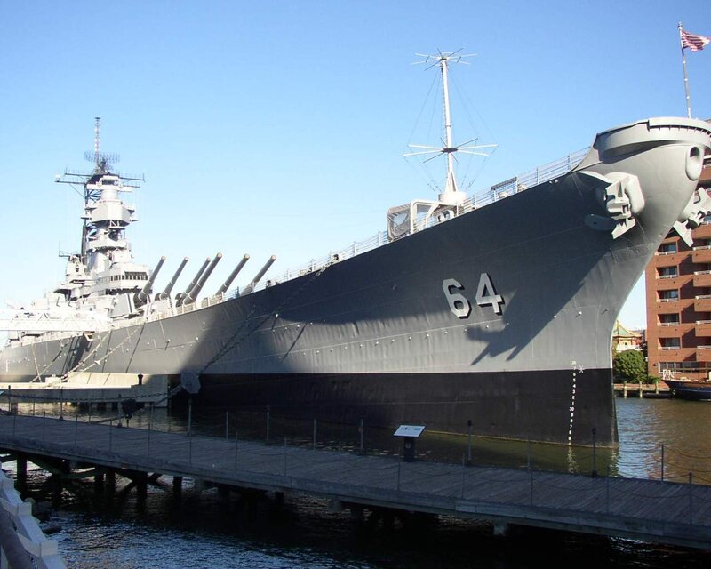 USS Wisconsin battleship