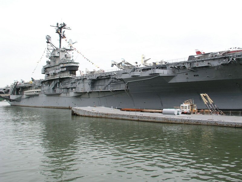 USS Yorktown aircraft carrier