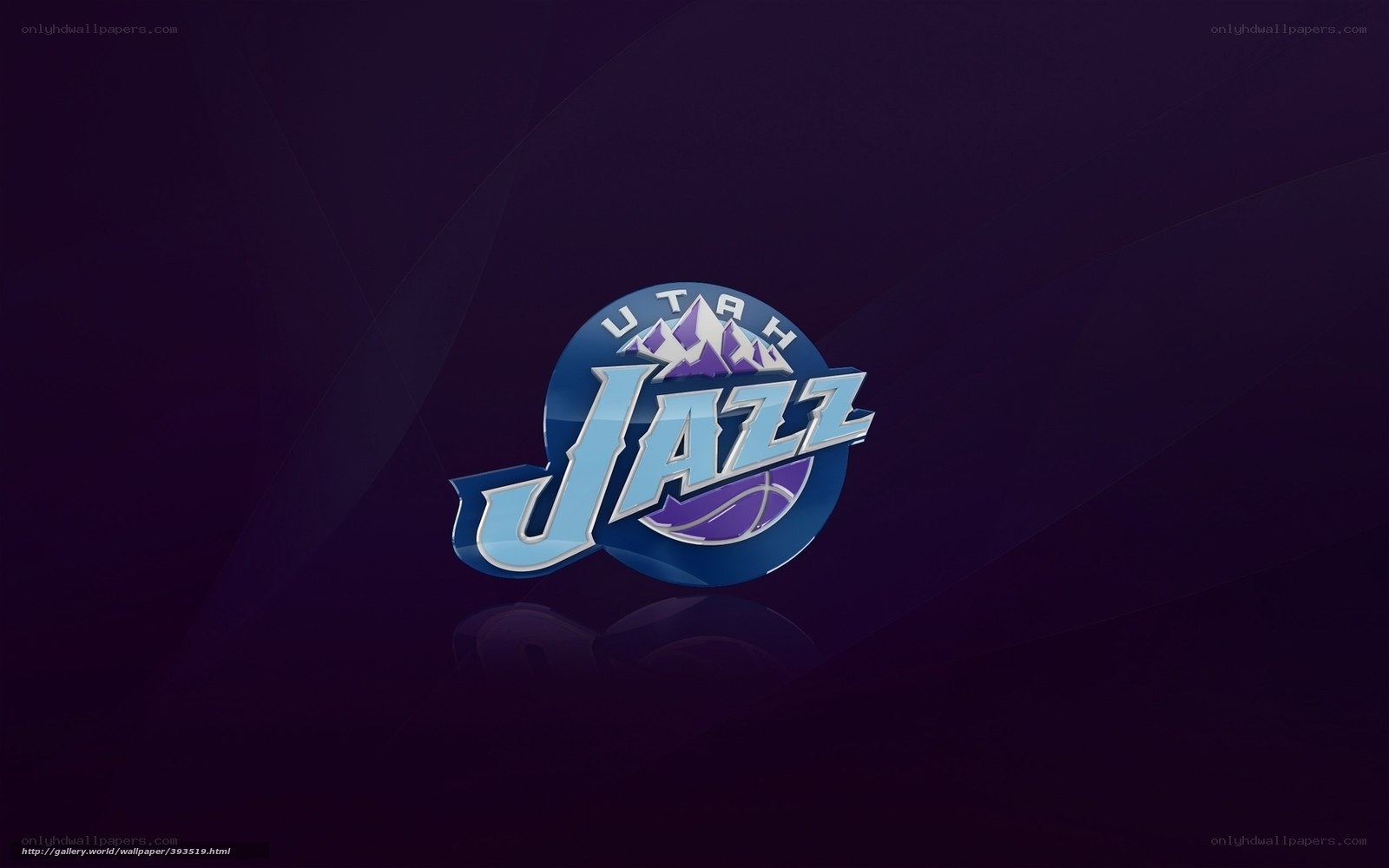 Utah Jazz logo wallpaper