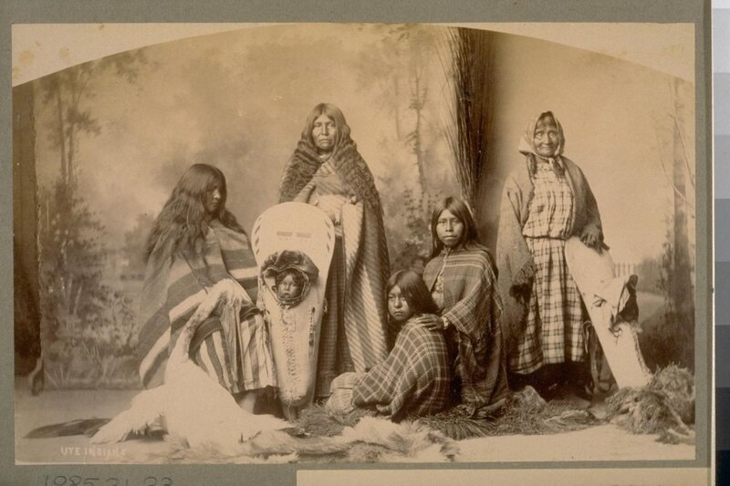 Ute Indian Family