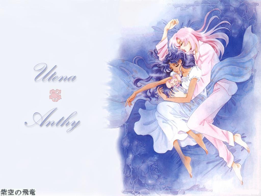 Utena and Anthy in a dream
