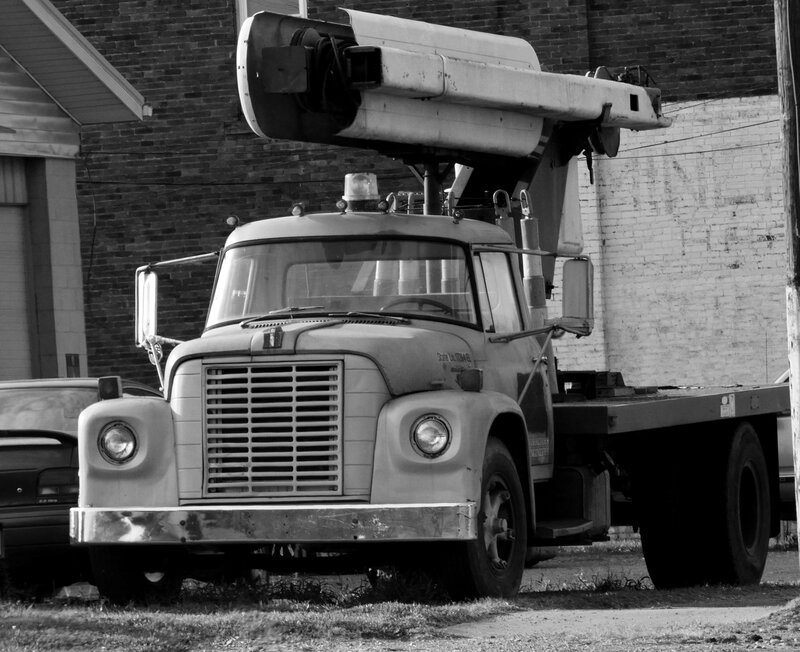 Utility Truck with Crane
