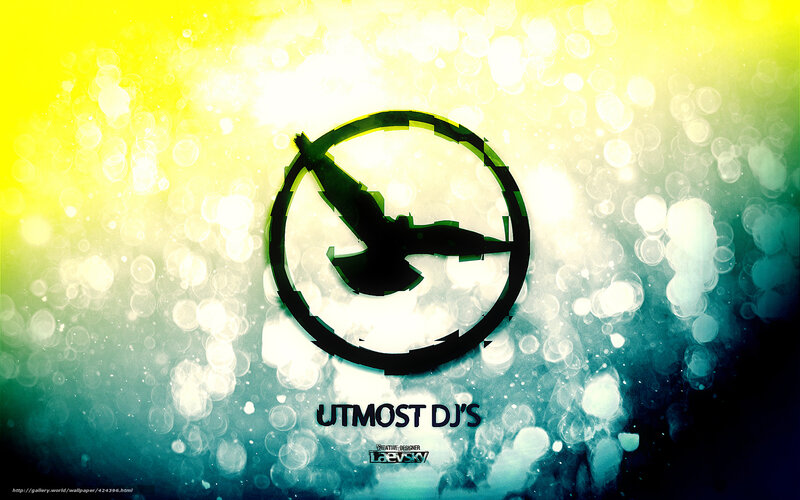 utmost djs logo wallpaper