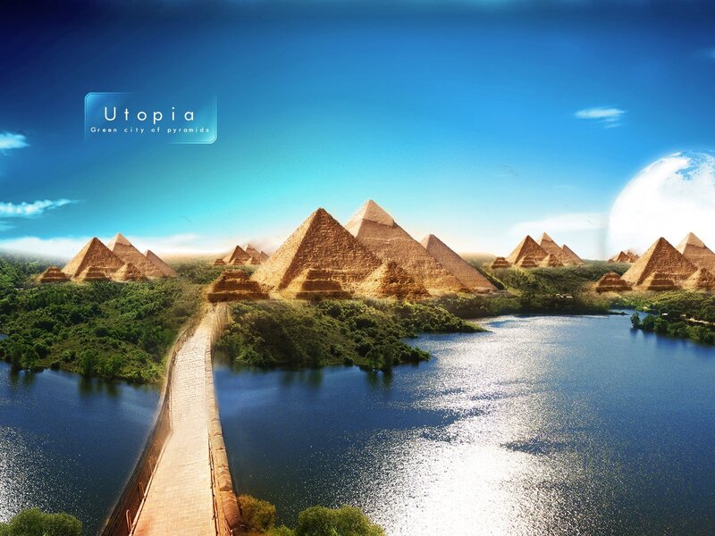 Utopia: Green City of Pyramids
