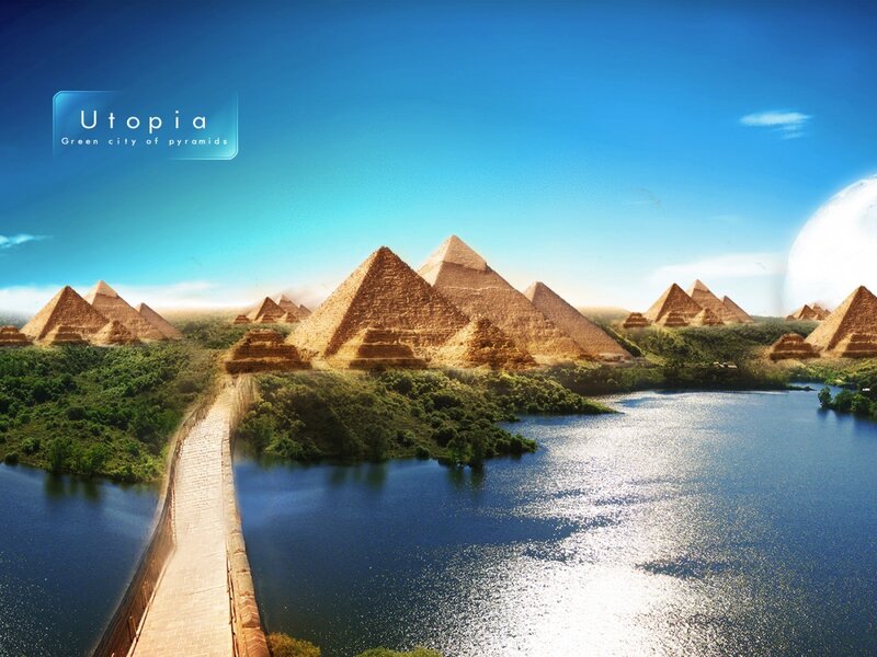 Utopia: Green City of Pyramids