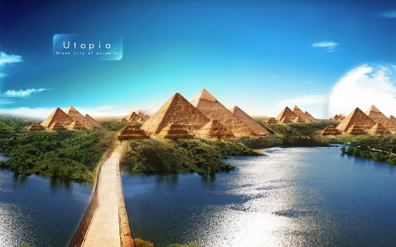 Utopia: Green City of Pyramids