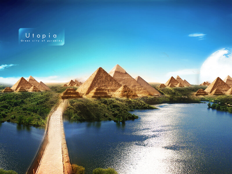 Utopia: Green City of Pyramids