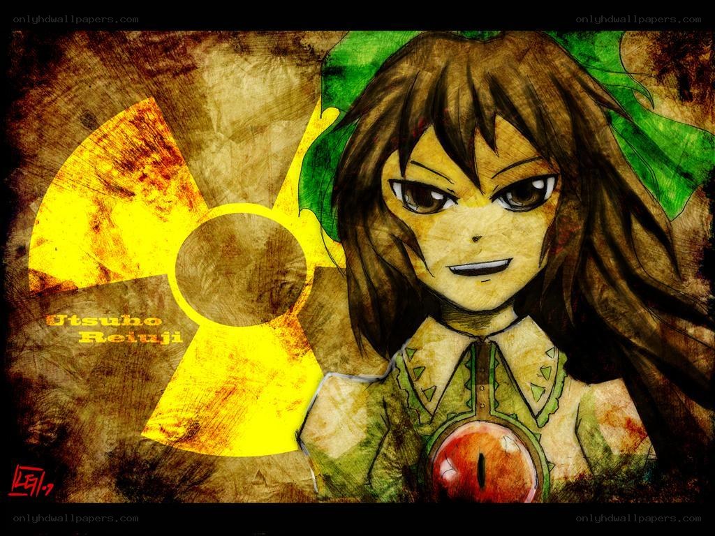 Utsuho Reiuji anime art