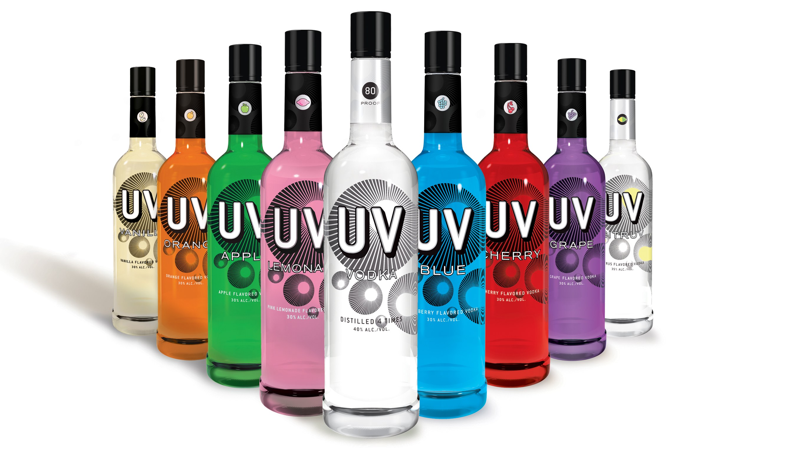 UV Vodka Flavors Collection