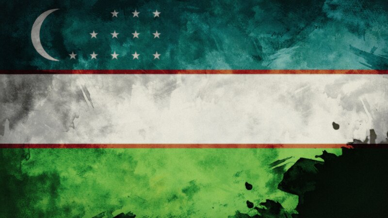 Uzbekistan Flag