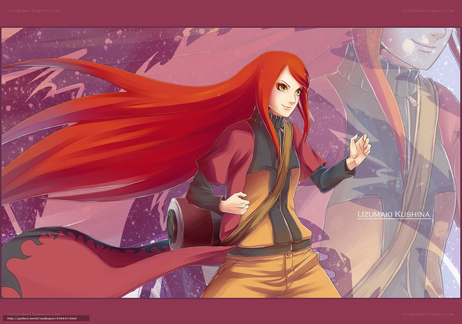 Uzumaki Kushina character art