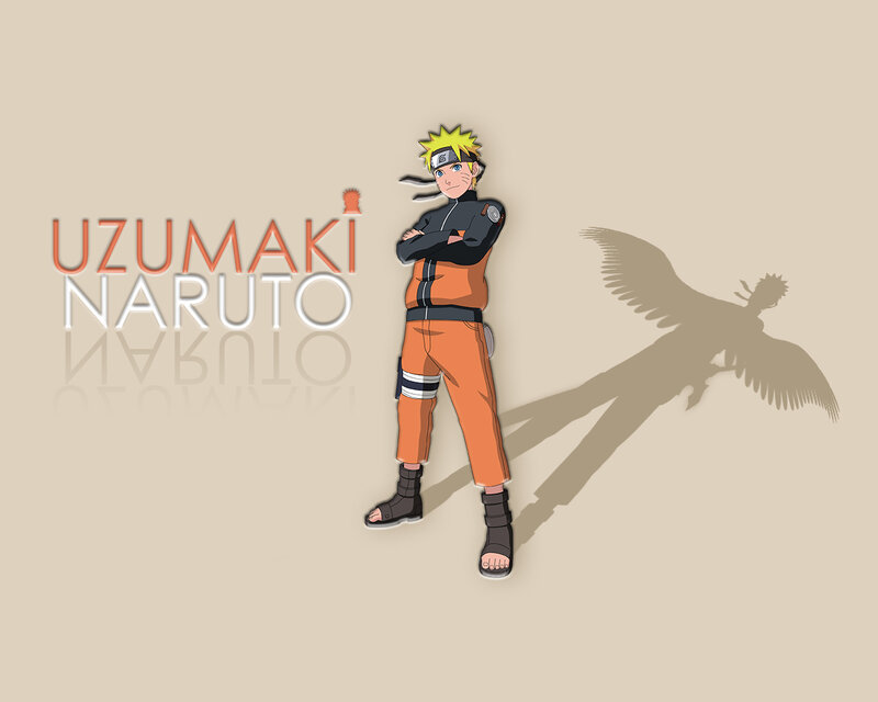 Uzumaki Naruto Character — Beige