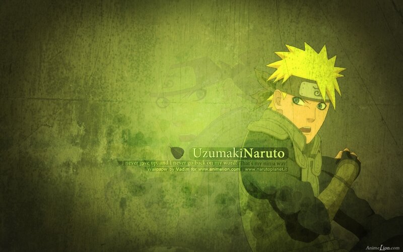 Uzumaki Naruto Character — Green