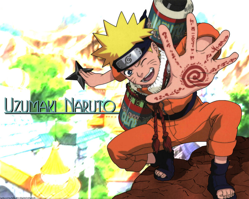 Uzumaki Naruto Character — Orange