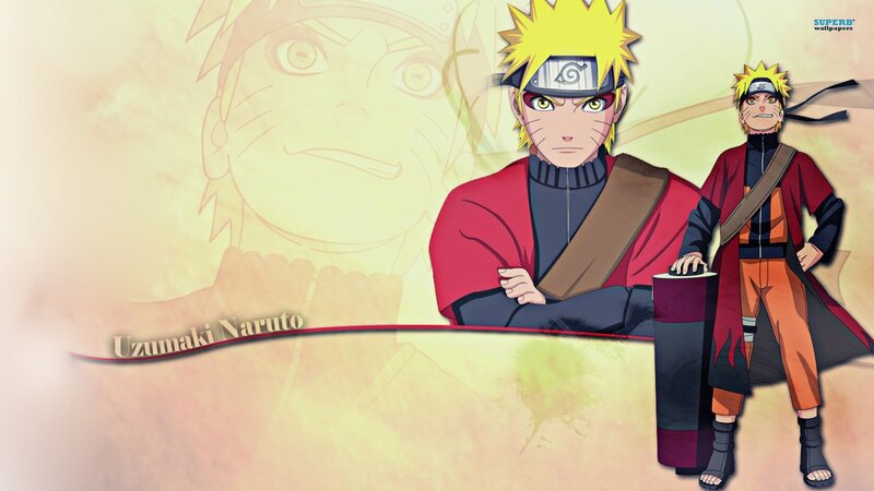 Uzumaki Naruto Character — Yellow, Dramatic