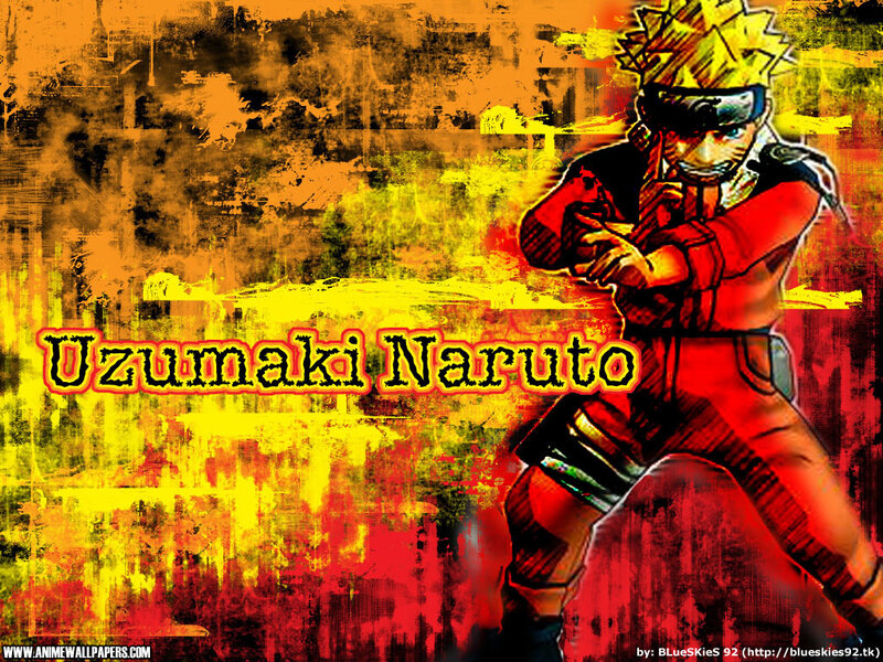 Uzumaki Naruto Character — Yellow, Energetic