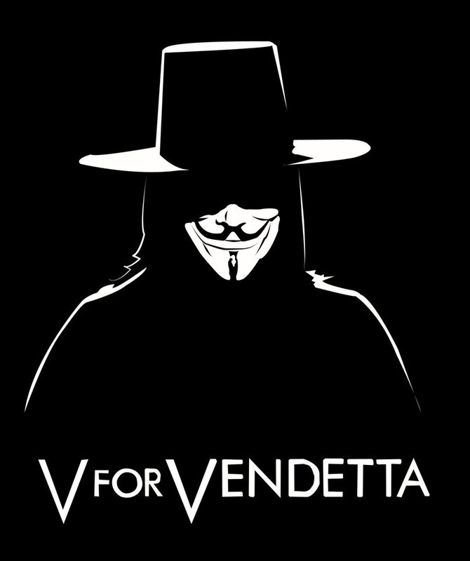 V for Vendetta character art
