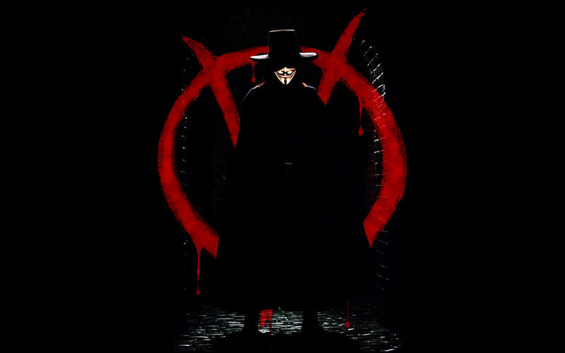 V for Vendetta character poster
