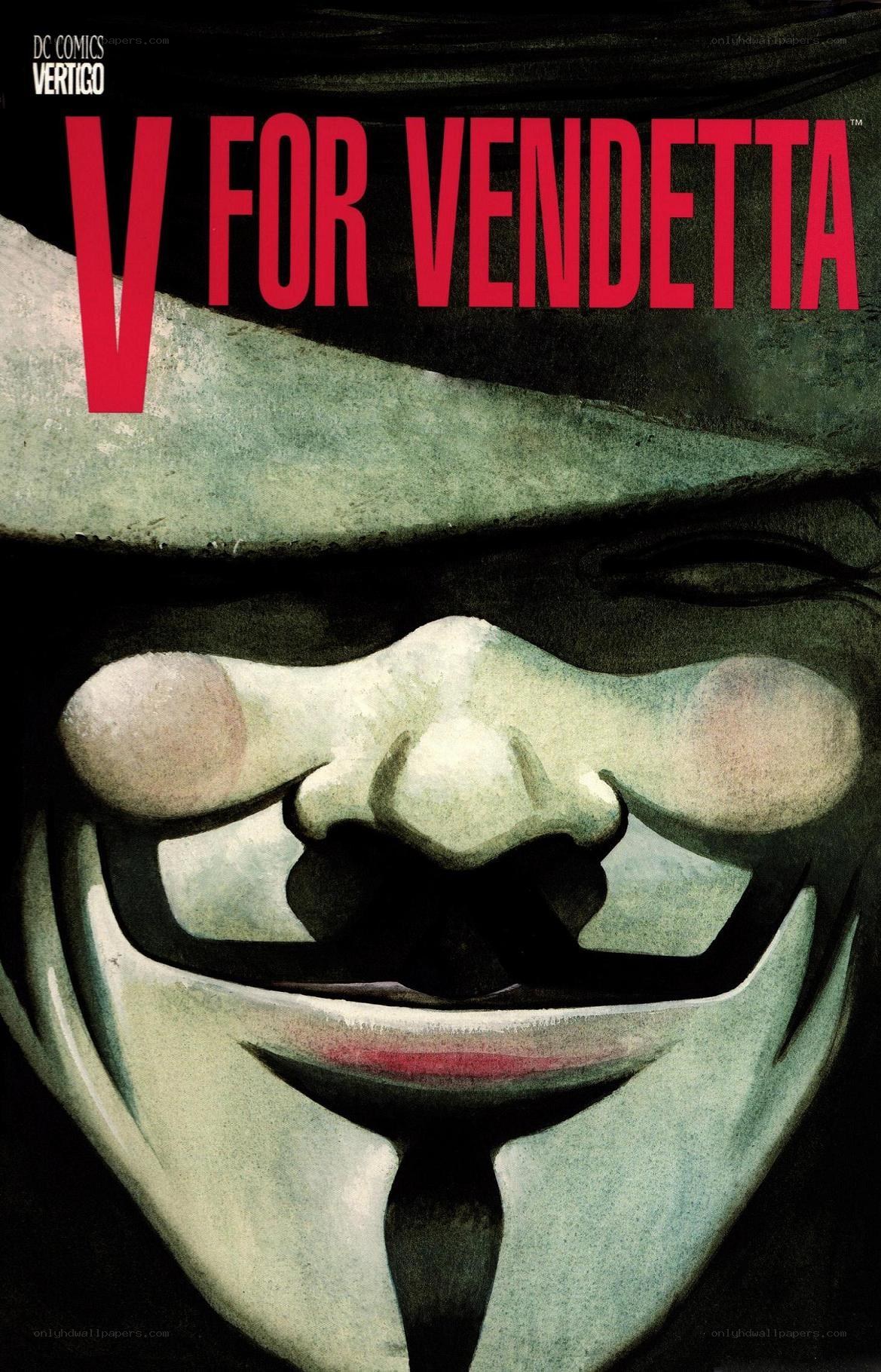 V for Vendetta comic cover