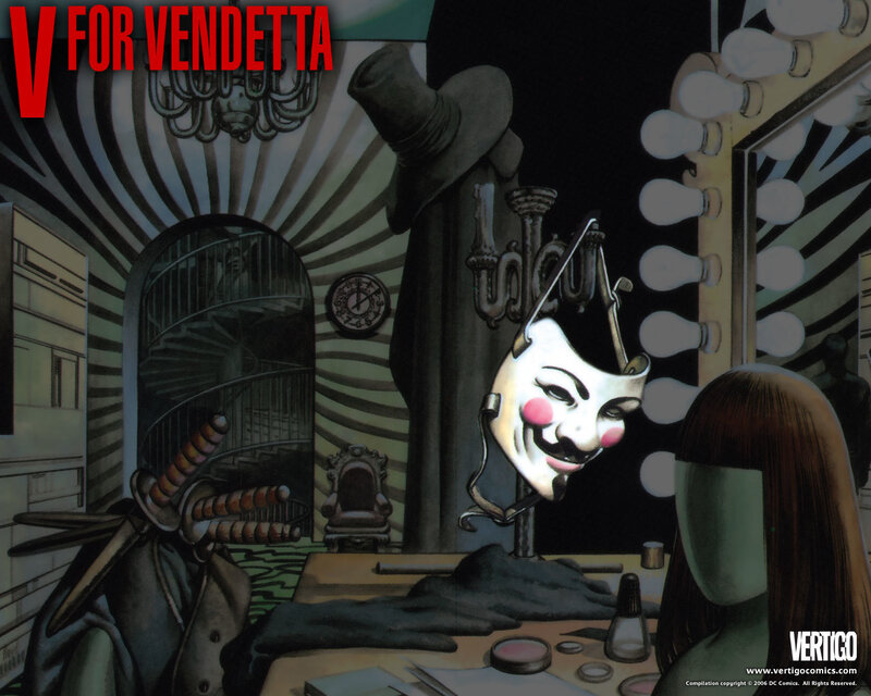 V for Vendetta cover art