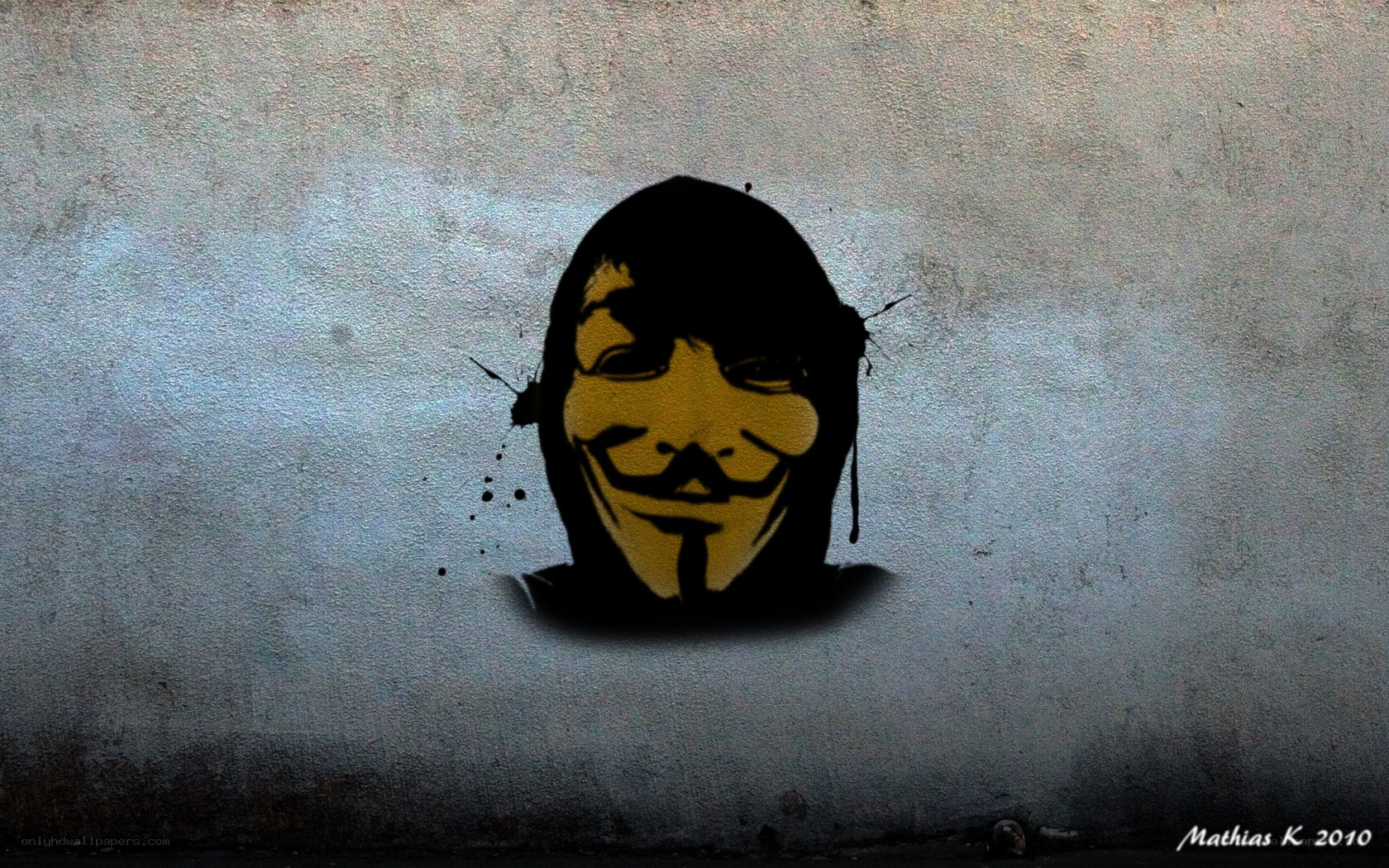V for Vendetta graffiti art