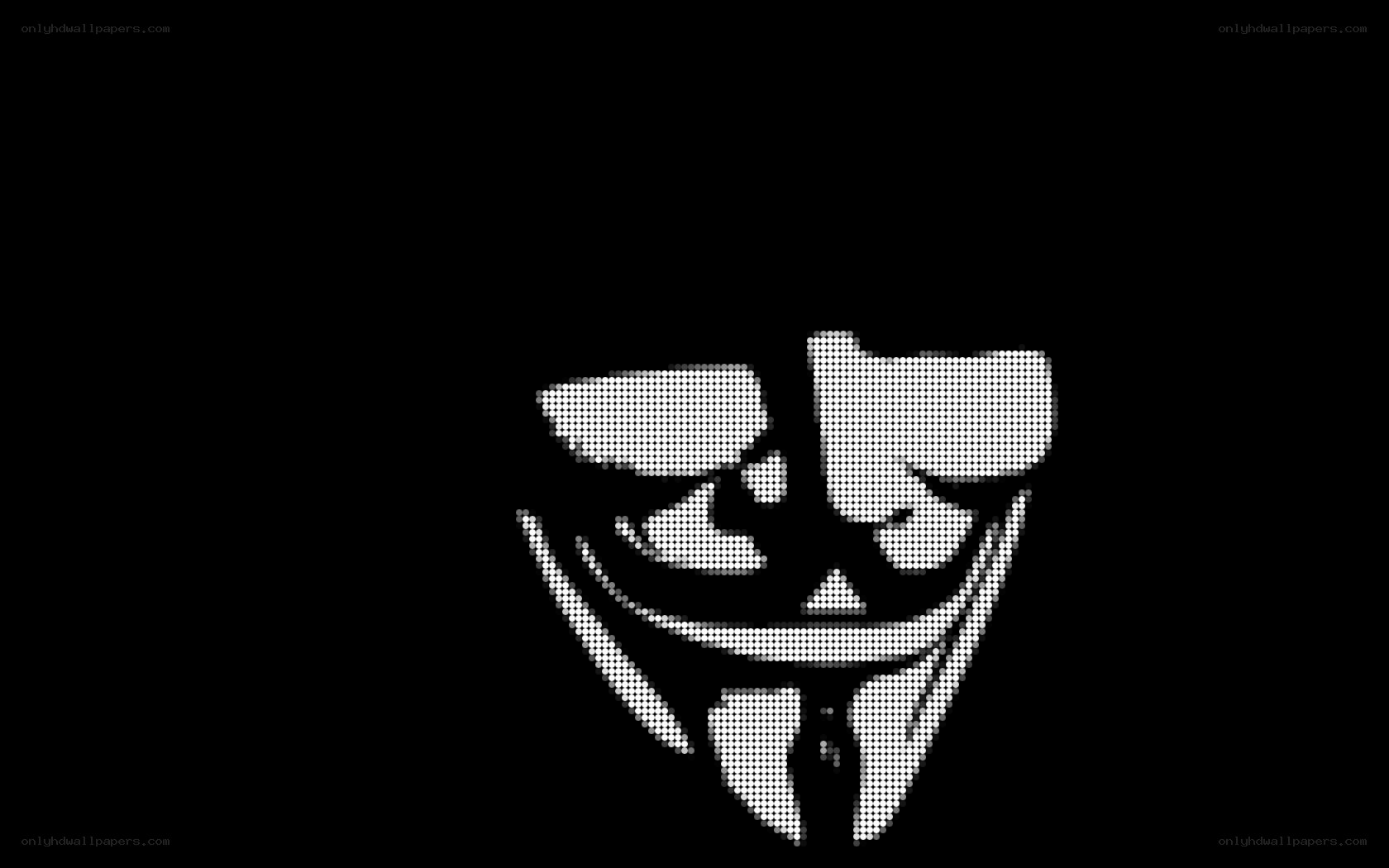 V for Vendetta mask logo