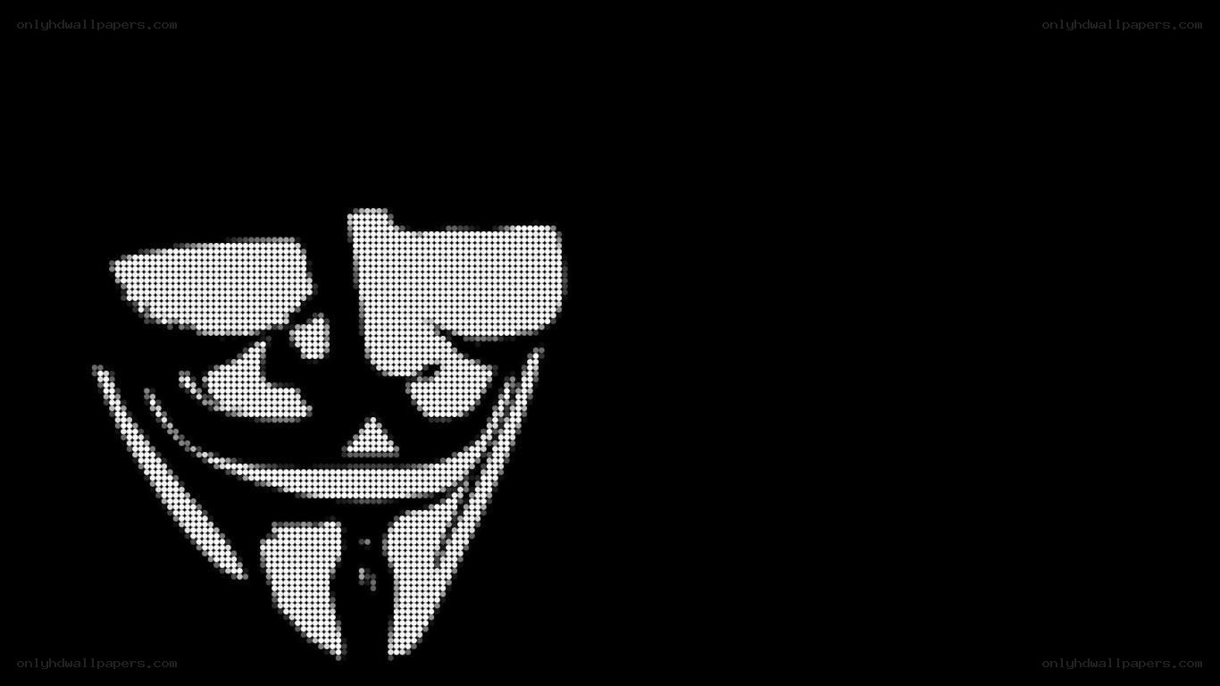 V for Vendetta mask logo