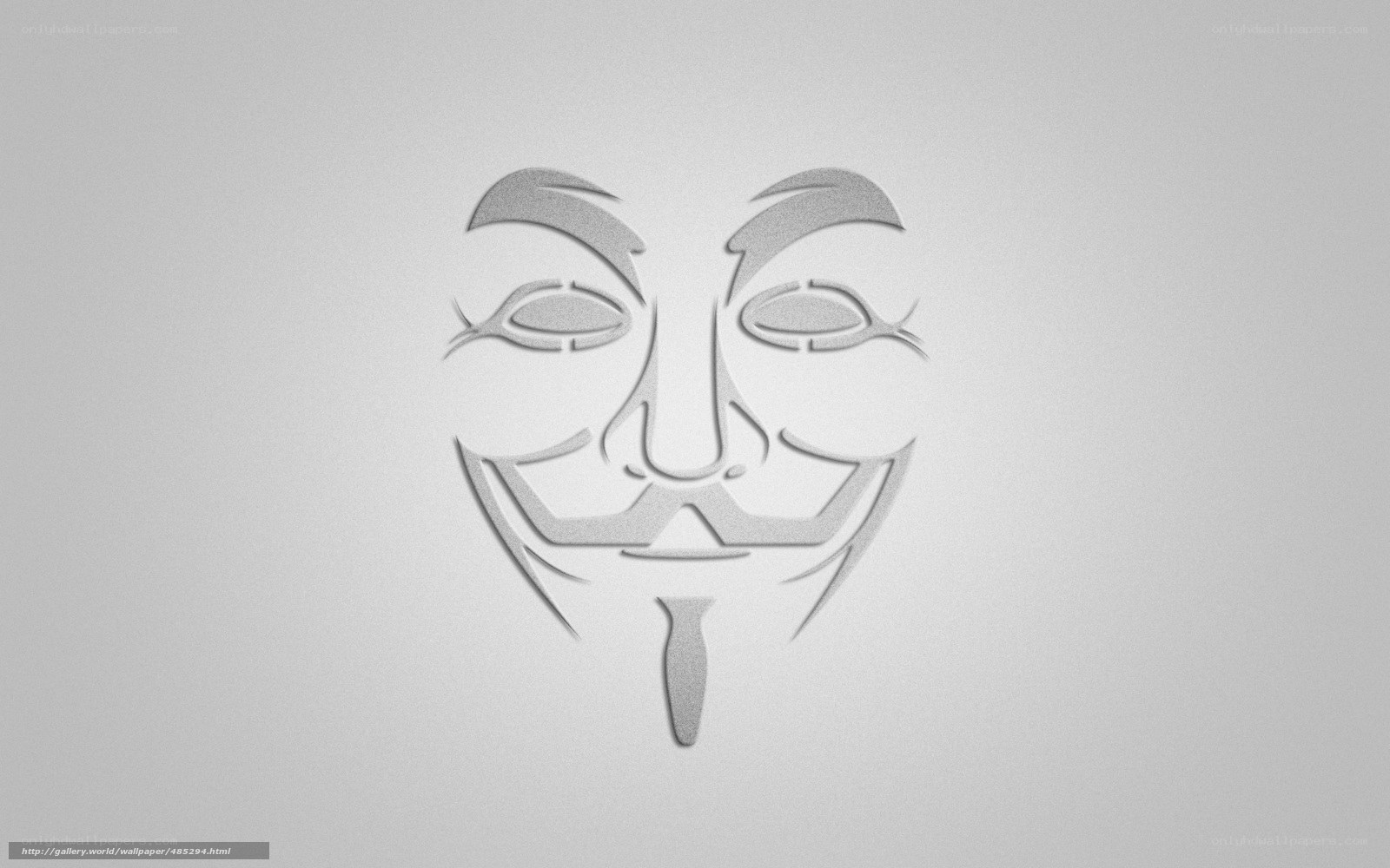 V for Vendetta mask logo