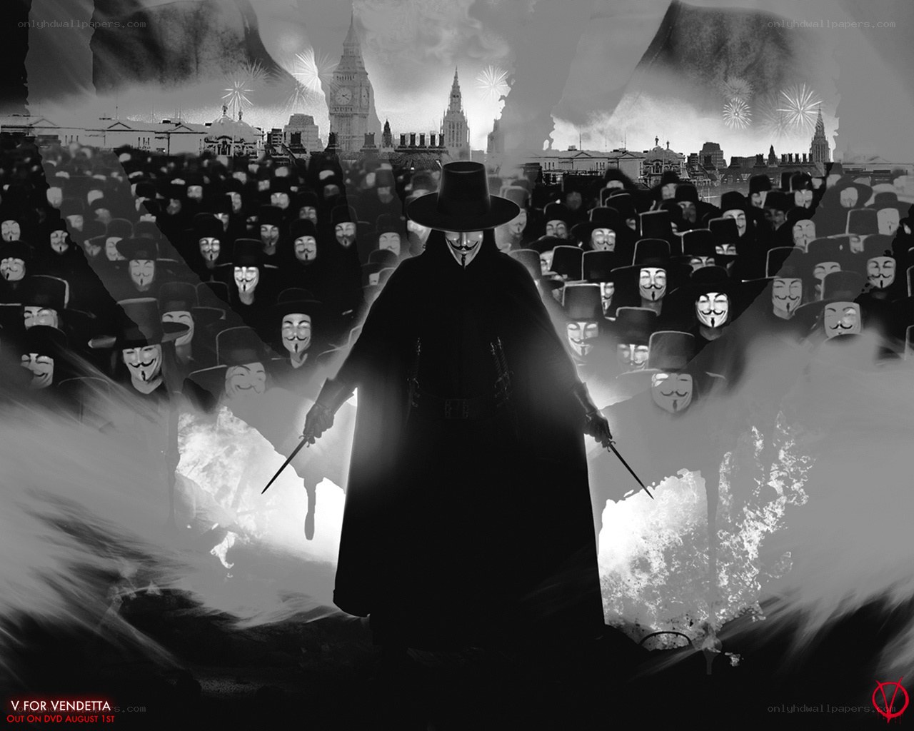 V for Vendetta movie poster