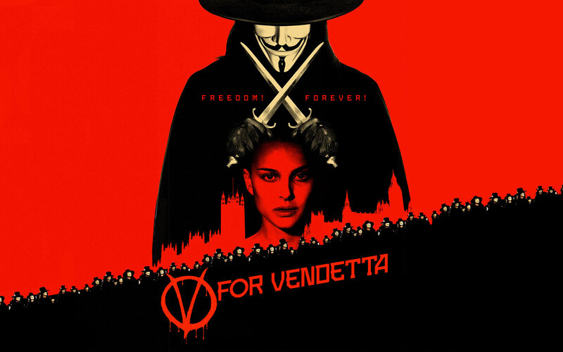 V for Vendetta movie poster