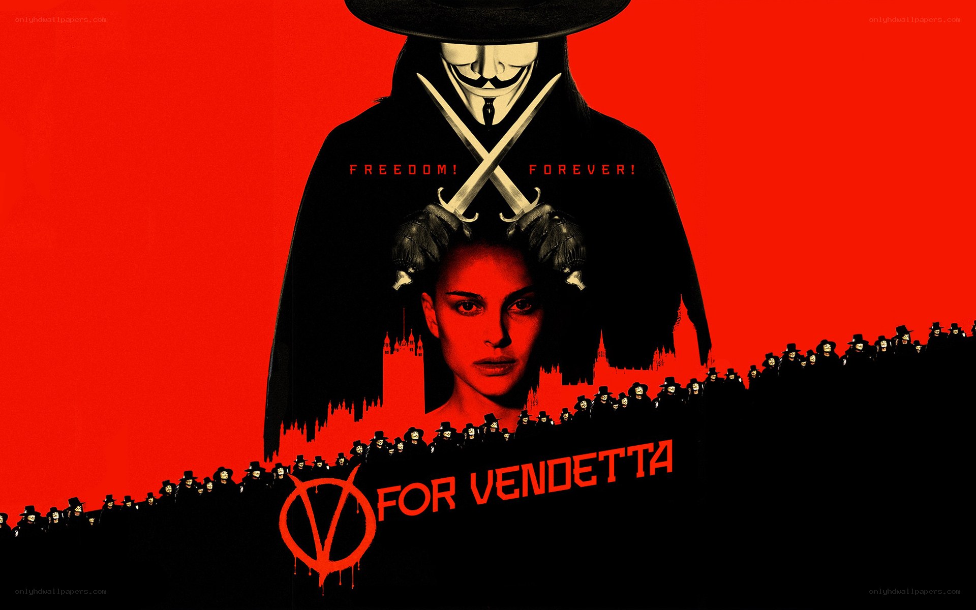 V for Vendetta movie poster