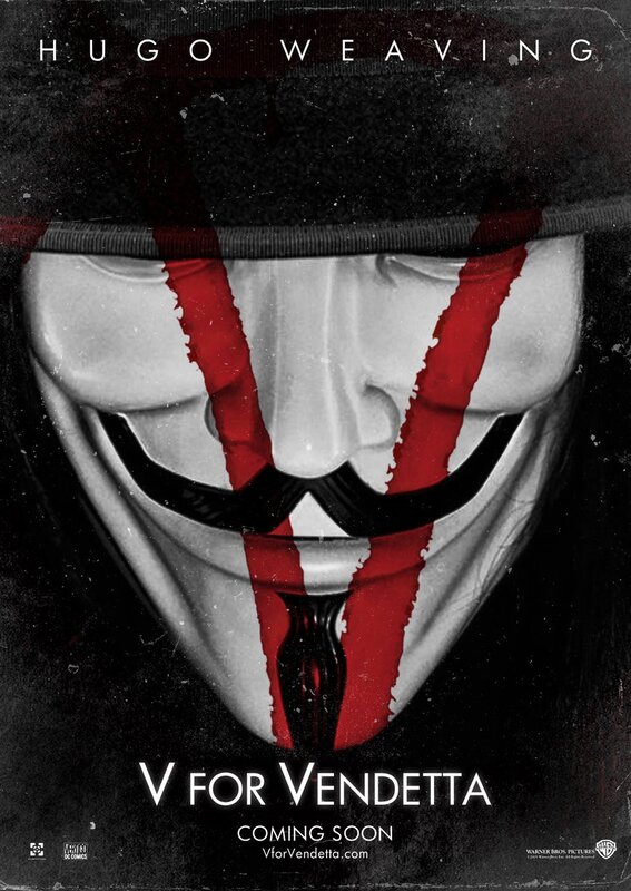 V for Vendetta movie poster