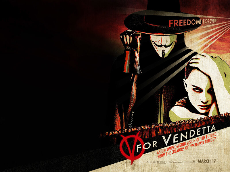 V for Vendetta movie poster