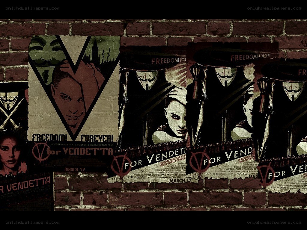 V for Vendetta movie posters