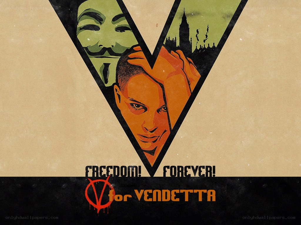 V for Vendetta poster
