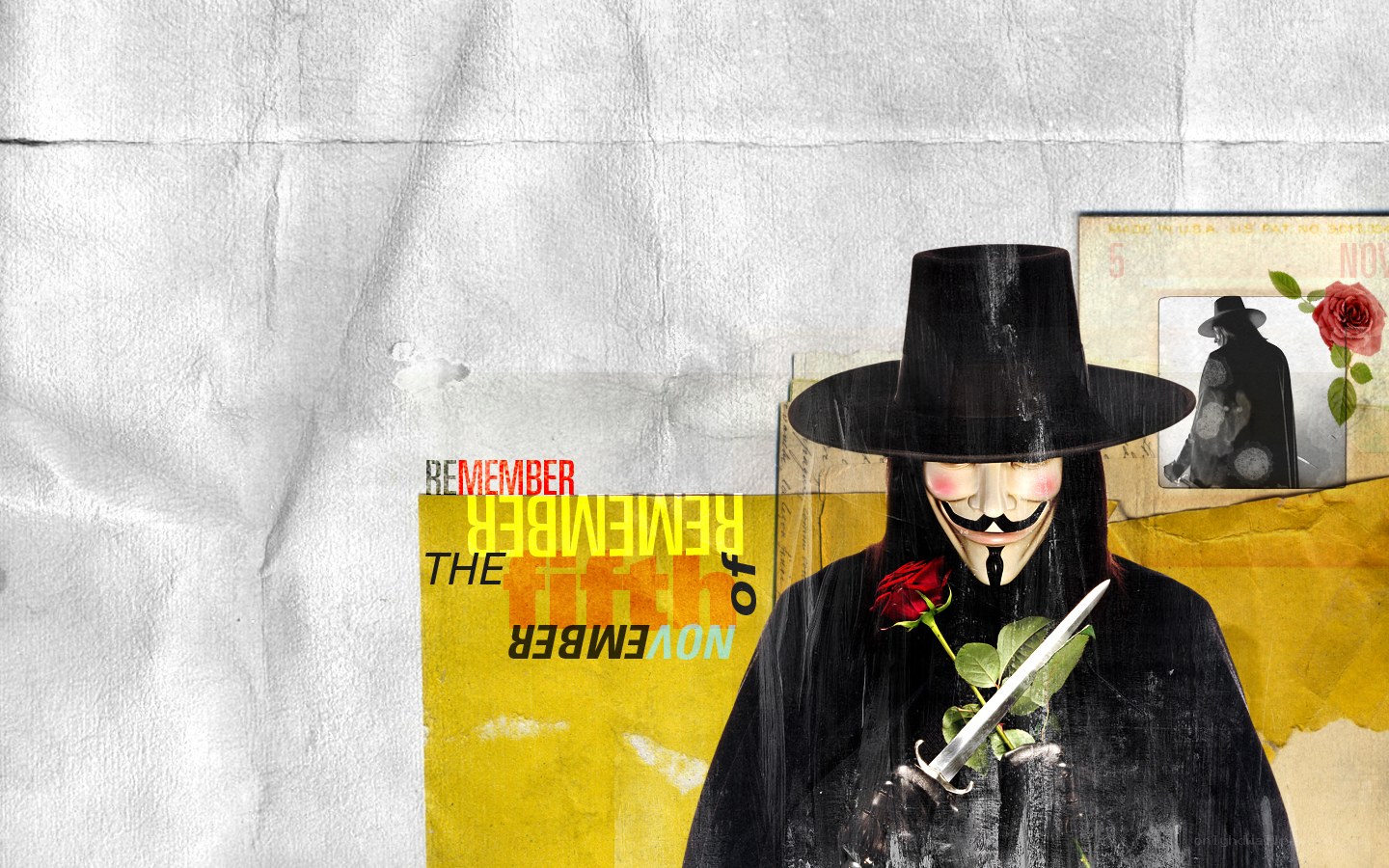 V for Vendetta promotional art