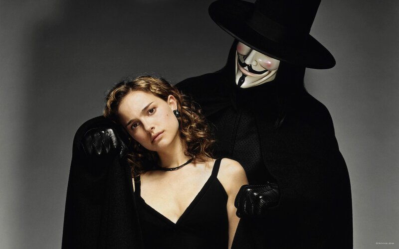 V for Vendetta promotional image