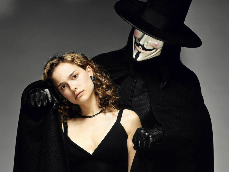 V for Vendetta promotional image