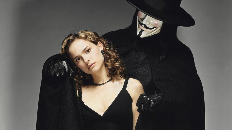 V for Vendetta promotional image